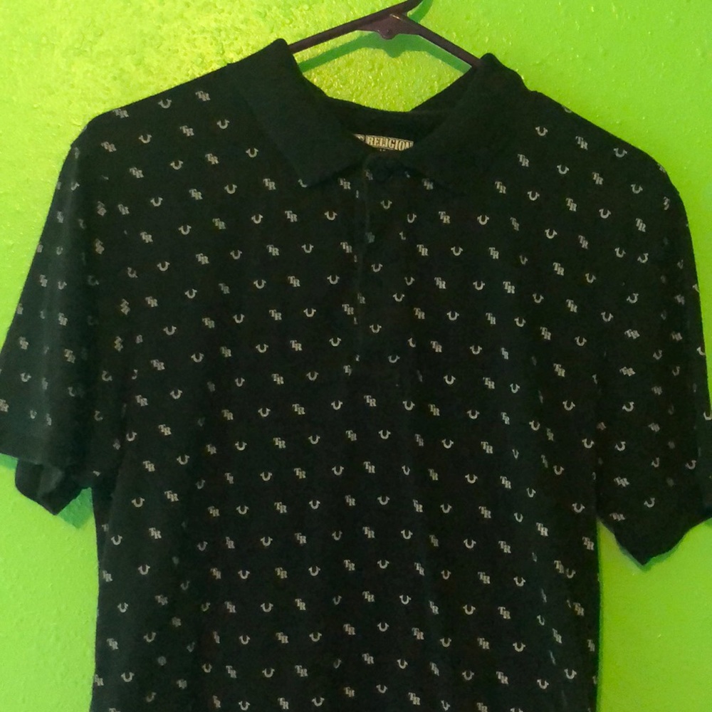 True Religion Polo Shirt Small